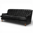 Handmade Howie Button Back Sofa | British-Made Vintage Leather Sofa