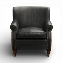 Wilder Handmade Distressed Vintage Leather Club Armchair, handmade by Vintage Sofa Makers