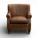 Wilder Handmade Distressed Vintage Leather Club Armchair, handmade by Vintage Sofa Makers