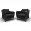 Handmade Dane Vintage Leather Mid Century Club Armchair | British Made