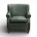 Wilder Handmade Distressed Vintage Leather Club Armchair in Tan, handmade by Vintage Sofa Makers