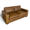 Batsby Handmade Deep Seated Leather Sofa | British Made