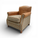 Handmade Burlington Harris Tweed Club Armchair | British Made