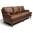 Harris Handmade Vintage Leather Sofa – British Made