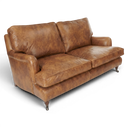 Harris Handmade Vintage Leather Sofa – British Made