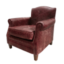 Burlington Handmade Vintage Leather Club Armchair | British Made