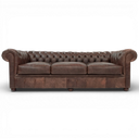 The Chester Handmade Vintage Leather Chesterfield Sofa – British Made