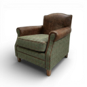 Handmade Burlington Harris Tweed Club Armchair | British Made