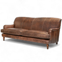 Howard Sofa – Distressed Vintage Leather, Handmade in Britain