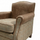 Handmade Burlington Harris Tweed Club Armchair | British Made