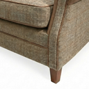 Handmade Burlington Harris Tweed Club Armchair | British Made