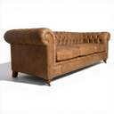 Hunter Handmade Vintage Leather Chesterfield Sofa