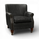 Wilder Handmade Distressed Vintage Leather Club Armchair – British Made