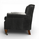 Wilder Handmade Distressed Vintage Leather Club Armchair – British Made