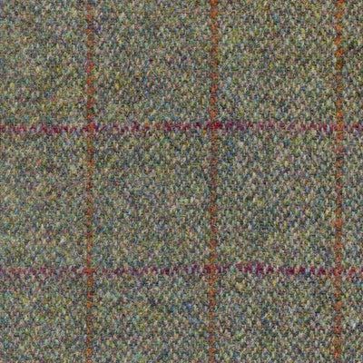 Genuine Harris Tweed: Bracken Green (Cheque)