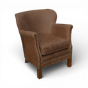 Handmade Eccentric Professor Leather Club Chair | British Made