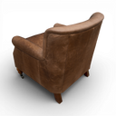 Wilder Handmade Distressed Vintage Leather Club Armchair – British Made