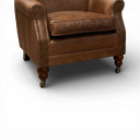 Wilder Handmade Distressed Vintage Leather Club Armchair – British Made