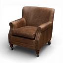 Wilder Handmade Distressed Vintage Leather Club Armchair – British Made