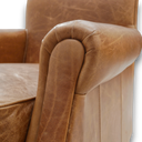 Burlington Handmade Vintage Leather Club Armchair | British Made