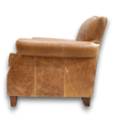Burlington Handmade Vintage Leather Club Armchair | British Made
