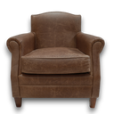 Burlington Handmade Vintage Leather Club Armchair | British Made