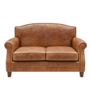 Burlington Vintage Leather Club Sofa