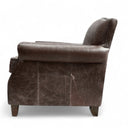 Handmade Burlington Vintage Leather Club Sofa | British Made
