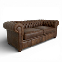 The Chester Handmade Vintage Leather Chesterfield Sofa – British Made