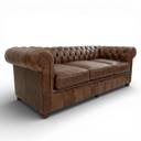 The Chester Handmade Vintage Leather Chesterfield Sofa – British Made