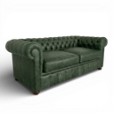 The Chester Handmade Vintage Leather Chesterfield Sofa – British Made