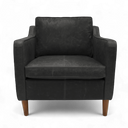 Handmade Dane Vintage Leather Mid Century Club Armchair | British Made