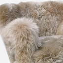 Eccentric Professor Club Armchair — Sheepskin, Handmade in Britain