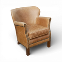 Handmade Eccentric Professor Leather Club Chair | British Made