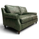 The Harriet Handmade Vintage Leather Sofa – British Made