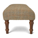Handmade Harris Tweed Footstool Bench – British Made