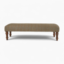 Handmade Harris Tweed Footstool Bench – British Made