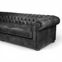 Alfie Handmade Vintage Leather Chesterfield Sofa – British Made