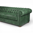 Alfie Handmade Vintage Leather Chesterfield Sofa – British Made