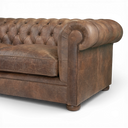 Alfie Handmade Vintage Leather Chesterfield Sofa – British Made