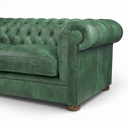 Alfie Handmade Vintage Leather Chesterfield Sofa – British Made