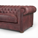 Alfie Handmade Vintage Leather Chesterfield Sofa – British Made
