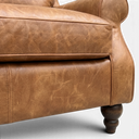 The Harriet Handmade Vintage Leather Sofa – British Made