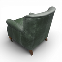 Wilder Handmade Distressed Vintage Leather Club Armchair – British Made
