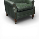 Wilder Handmade Distressed Vintage Leather Club Armchair – British Made