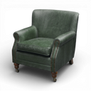 Wilder Handmade Distressed Vintage Leather Club Armchair – British Made