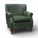 Wilder Handmade Distressed Vintage Leather Club Armchair – British Made