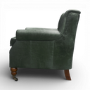 Wilder Handmade Distressed Vintage Leather Club Armchair – British Made