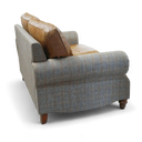 Handmade Hugh Harris Tweed & Leather Sofa | British Made