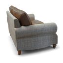 Handmade Hugh Harris Tweed & Leather Sofa | British Made